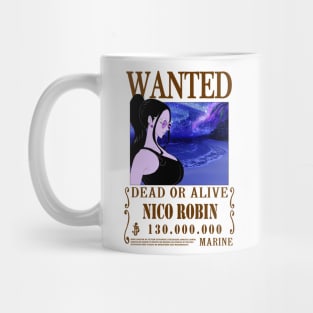 Nico Robin One Piece Wanted Mug